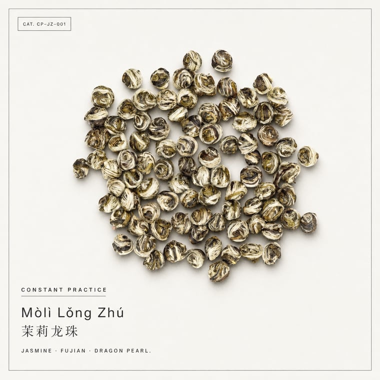 The design — Mòlì Lǒng Zhú