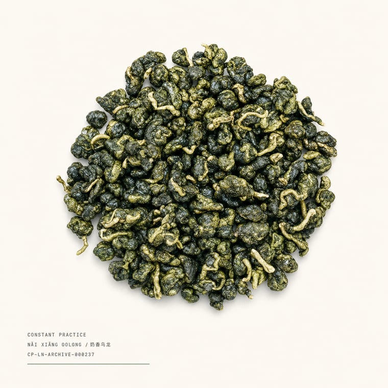 The design — Nǎi Xiāng Oolong