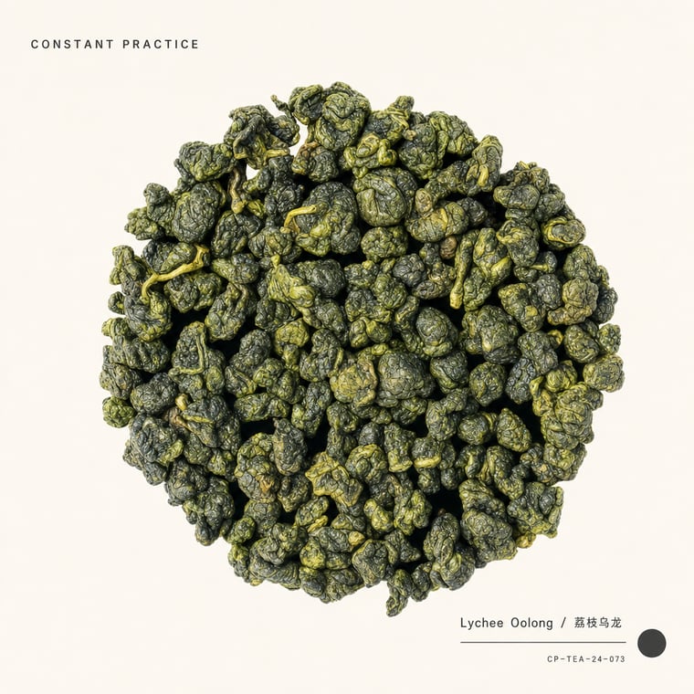 The design — Lychee Oolong