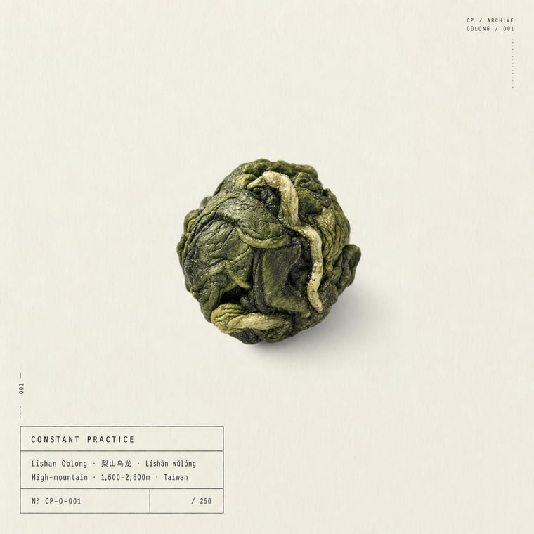 The design — Líshān Oolong